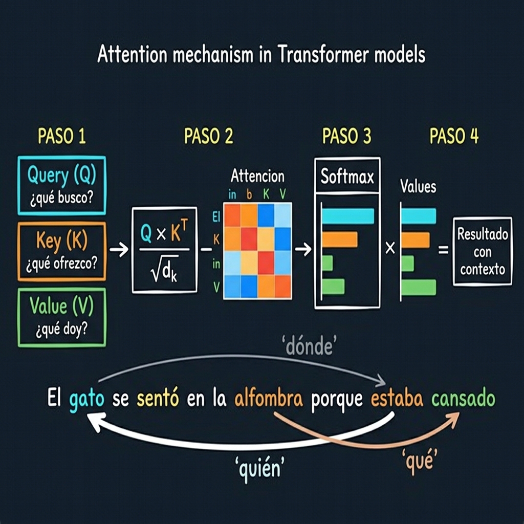 Mecanismo de Atención del Transformer